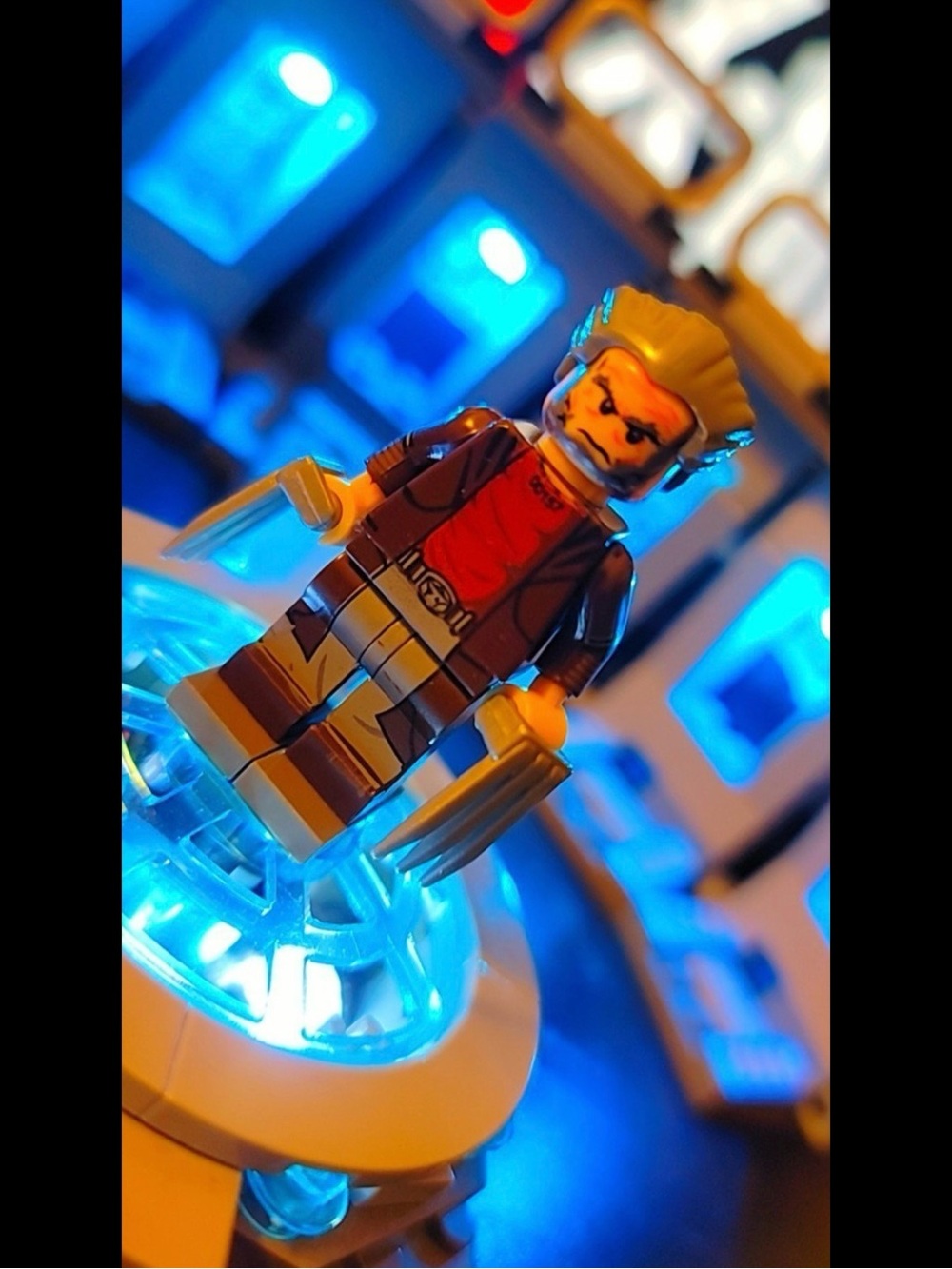 Xmen Wolverine Minifigure Lego Compatible